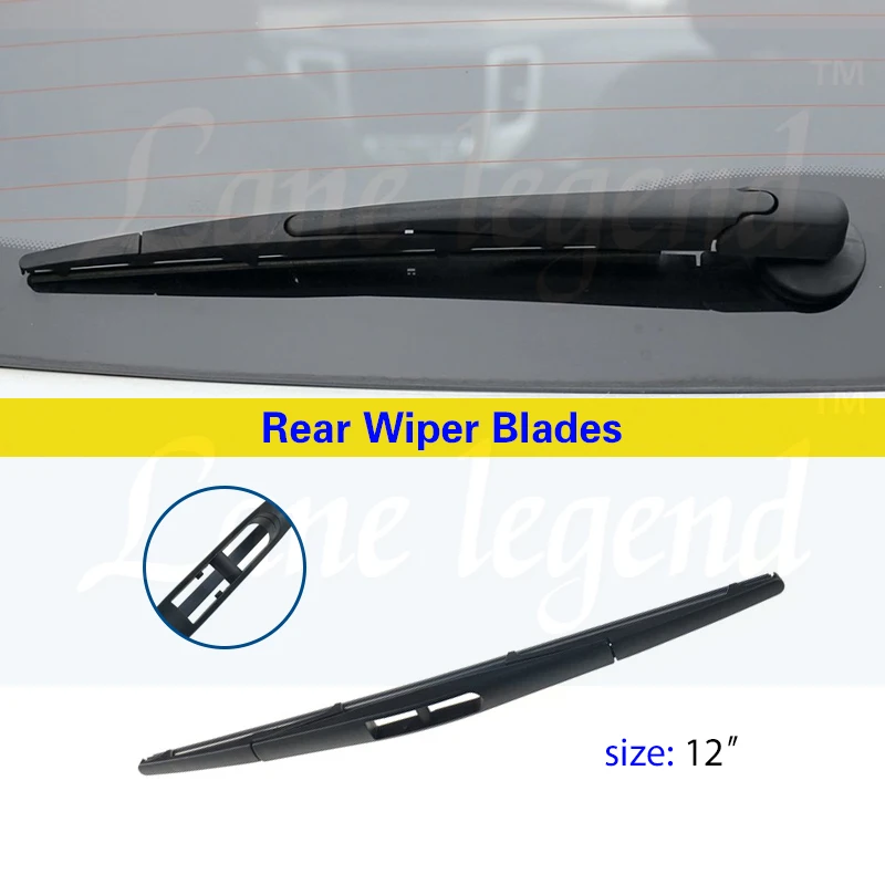 For Changan CS35 2012-2022 CS35 Plus Rear Wiper Blade Brushes Window Windshield Windscreen Car Accessories 12"