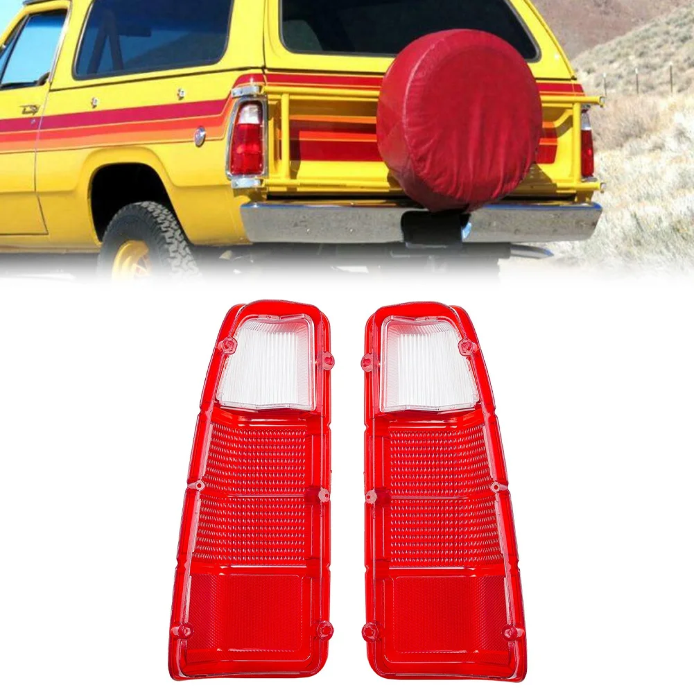 

1Pair Tail Light Lens Only LH RH For Ddoge Truck 1972-1980 For Power Wagon 1972-1980 Lampshade Replacement Parts
