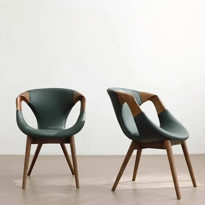 

Beige Luxury Dining Chairs Armrest Restaurant Design Lounge Dining Chair Living Room Italian Sillas Comedor Home Furniture