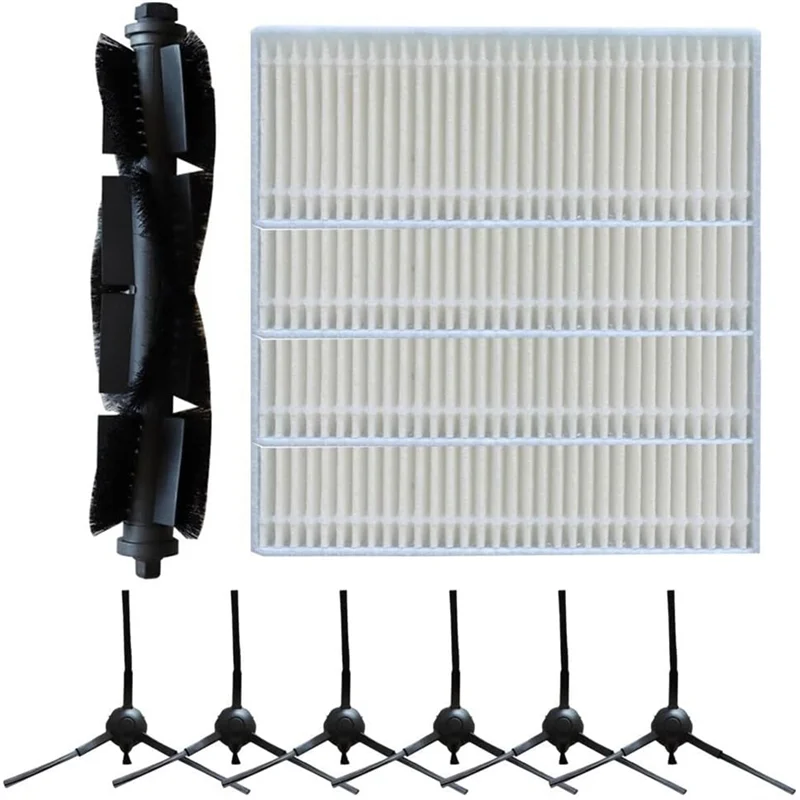 

ABJO-Main Roller Side Brush Filter For Botslab S8 Plus Robotic Vacuum Cleaner Replacement Parts