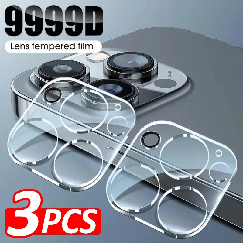 4-1PCS Camera HD Lens Beschermfolie voor iPhone 16 ProMax iPhone 15,14,11 ProMax 12,13 Mini Pro Gehard Lens Beschermend Glas