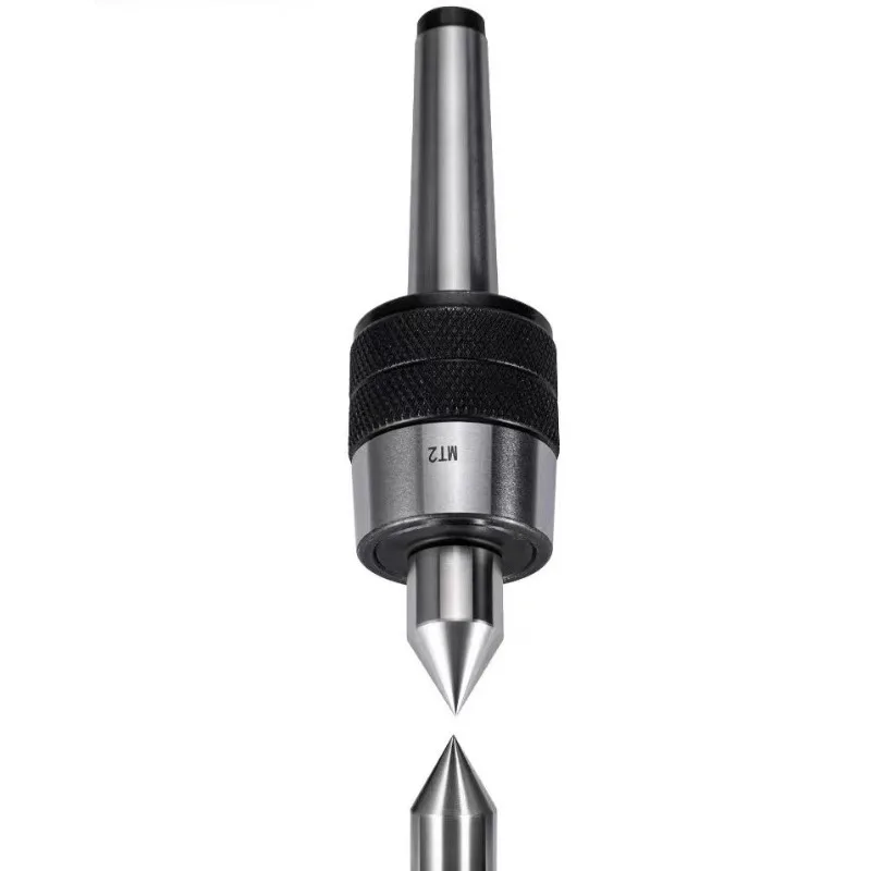 MT2 Morse Taper Precision Live Center Rotary Center For Lathe Milling Machine Metalworking Replacement Tool