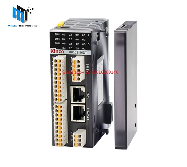 Kinco K6S Series Compact Thinner Высокопроизводительный модульный программный контроллер ПЛК K621S-16DX