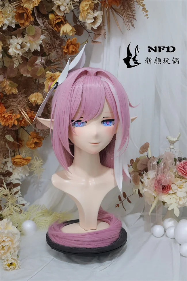 (Elysia) Full head super sweet female resin crossdressing BJD Doll kig cosplay kigurumi mask