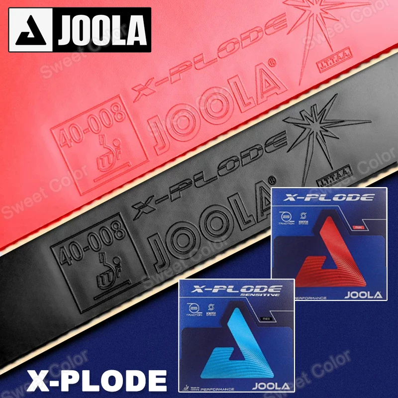 

JOOLA X-PLODE Pips-in Table Tennis Rubber Sheet Non-sticky 2.0/Max Sponge Ping Pong Rubber ITTF Approved Table Tennis Rubber