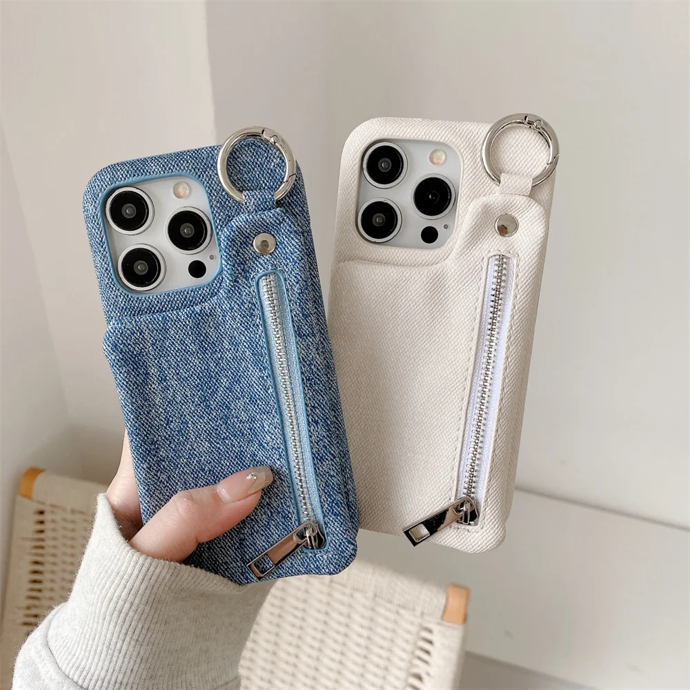 

Fashion pattern coin bag phone case for iPhone 11 12 13 14 15 16 promax mini plus cover with card bag Women's Protective cover