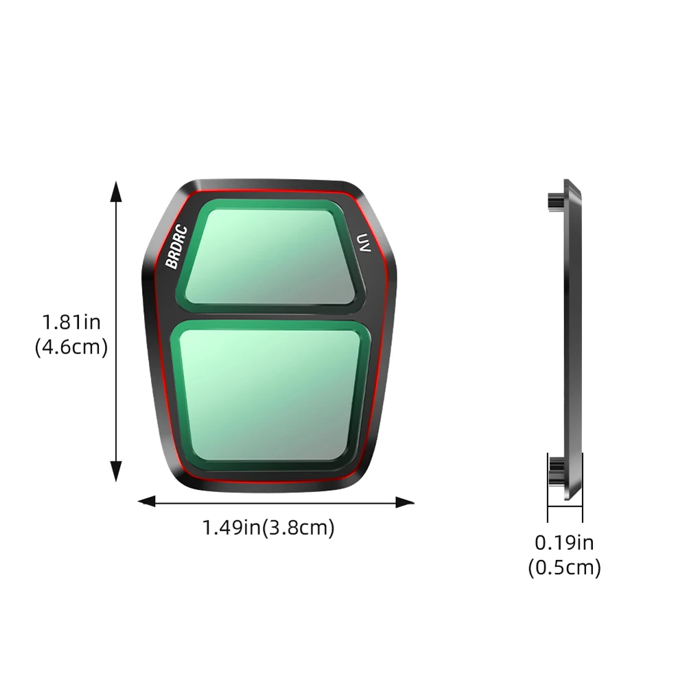 For  Air 3S Lens  Camera Lens Filter Set Optical Glass Polarizer Neutral Density Filter Kit Camera Filter Accessories — For