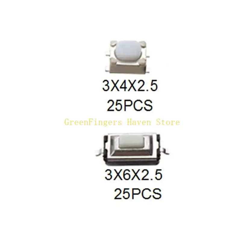 F68D High Sensitivity Push Switches Long Lasting Control for DIY Projects