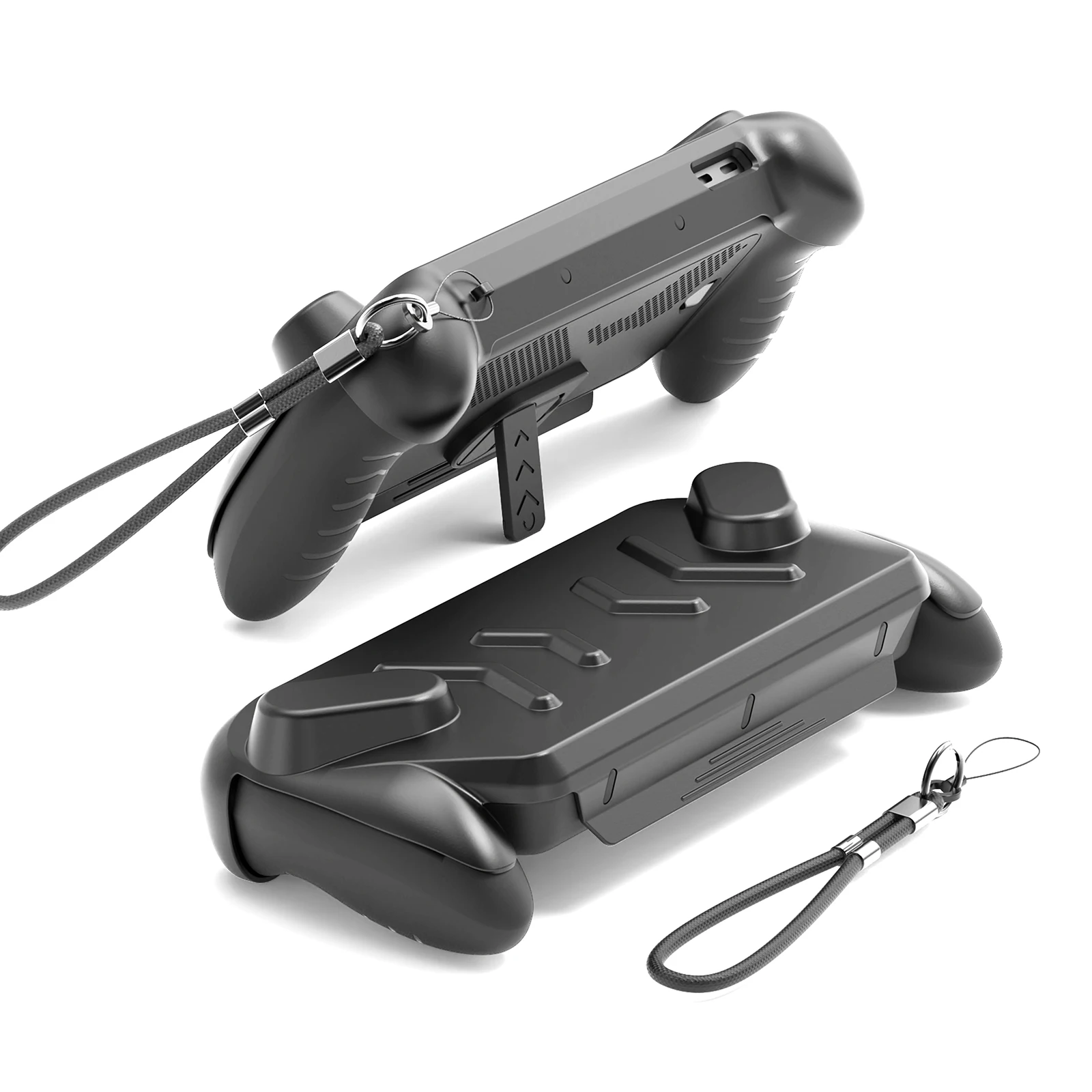 

Ergonomic Handle Grip Cover for Rog Xbox Ally X Game Console,TPU Protective Case Cooling Shell Stand Holder with Stand Accessory