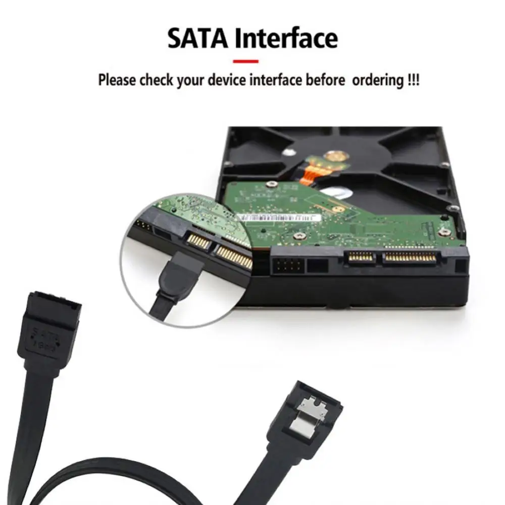 50cm Right Angle Elbow 6Gbps Series ATA SATA 3.0 Data Cable for Hard Disk Drive Adapter Cable