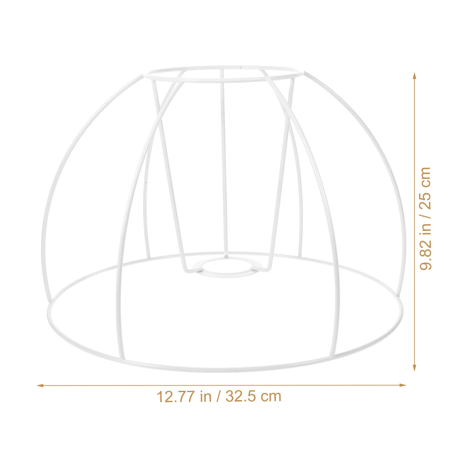 DIY عاكس الضوء الإطار المعدني الجدول مصباح الملحقات دائم سهلة التركيب الثريا قوس الثريا الإطار المعدني عاكس الضوء الرف #3