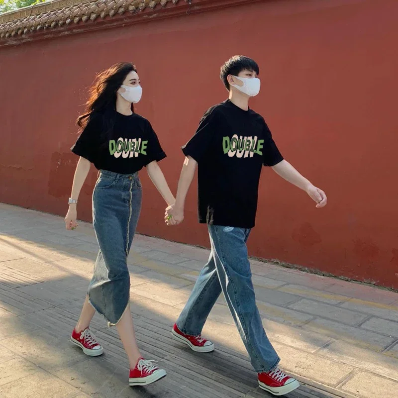 Mr Mrs Couple Summer Matching Clothes for Lovershirt Lovers Couple T Women Men Newest Valentines Gift Printing Aesthetic Clothes