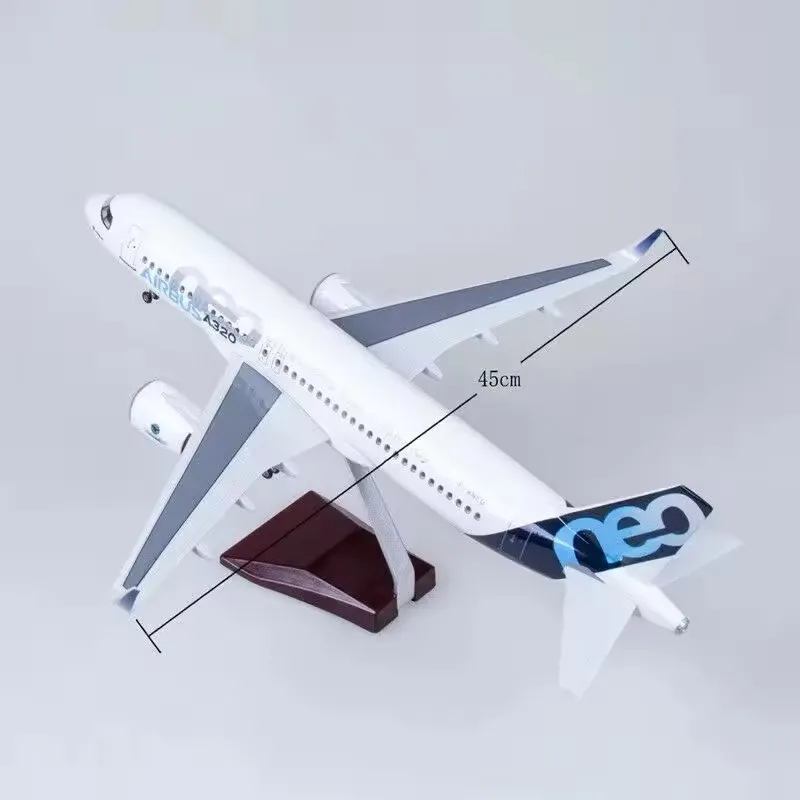 مقياس 1:80 طراز 47 طائرة passbus A320 ألعاب الغضب طائرة طائرة مع ضوء وعجلات مجموعة عرض الهدايا المشجعين
