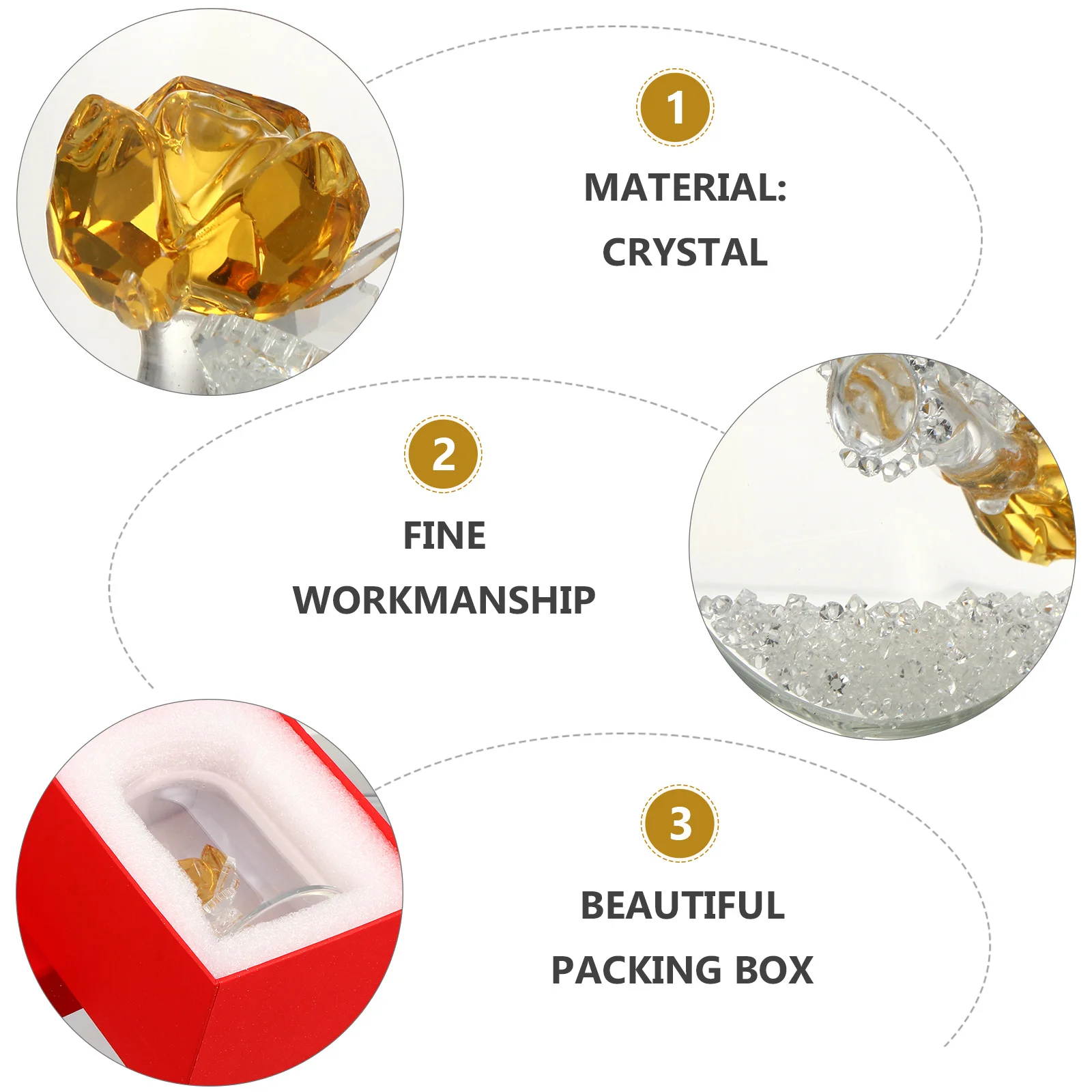 

Crystal Rose Flower Glass Dome Preserved Bouquet Sculpture Hanging Gift for Anniversary Valentines Mothers Day Romantic