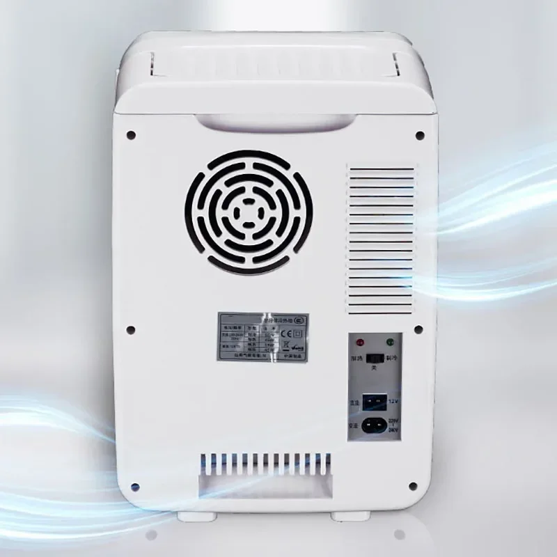 12L Portable Mini Refrigerator Student Dormitory Heating And Cooling Cosmetics Car Home Dual-Use Refrigeration And Preservation