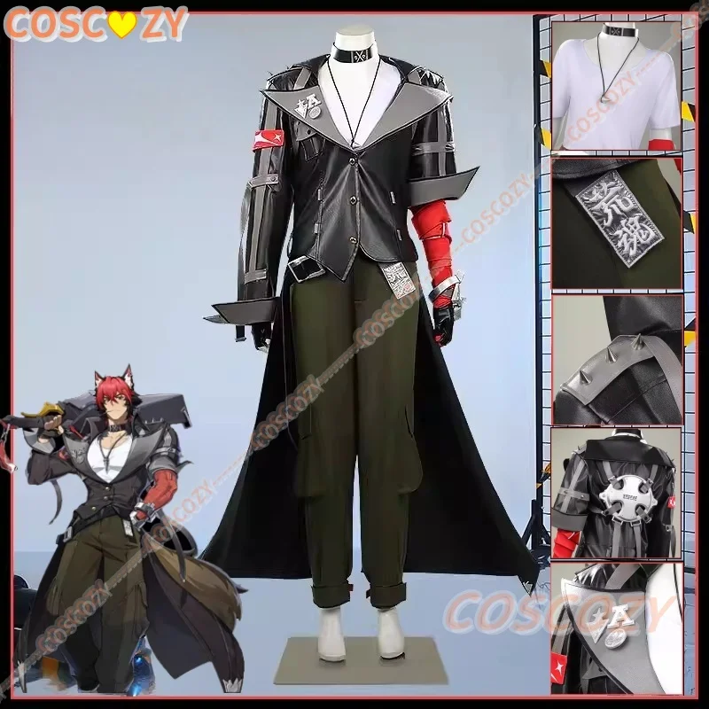 Komano Manato Cosplay Costume Wig Game Zenless Zone Zero Uniform Halloween Carnival Party Christmas Play Role Clothes Clothing image 3