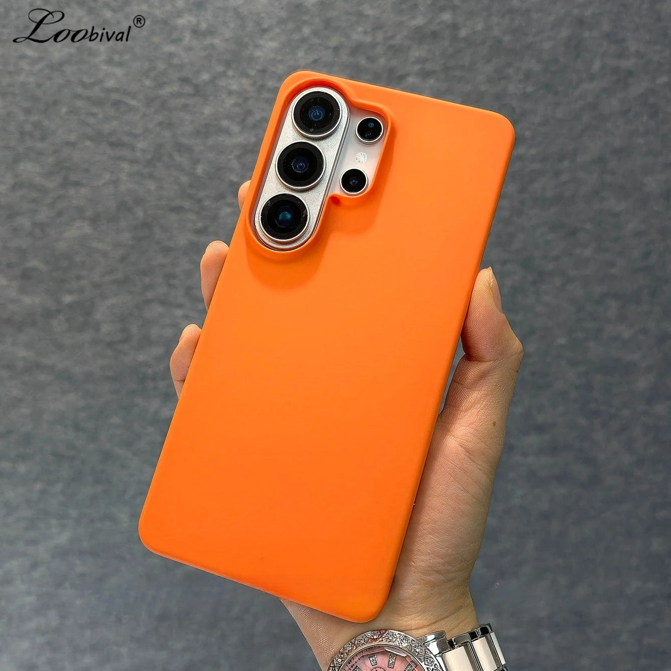 Matte Rahmenlose Harte PC-Hülle für Samsung Galaxy S25 S26 Ultra S24 S22 Plus S23 FE A56 A55 A54 A16 A15 A35 Einfarbige Schlanke Abdeckung