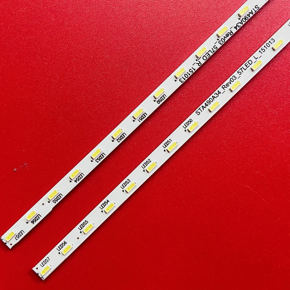 STA490A34_Rev03_57LED_L R_ 151013   LED TV-achtergrondverlichting voor 49 inch KDL-49WD751 KDL-49WD752 strips