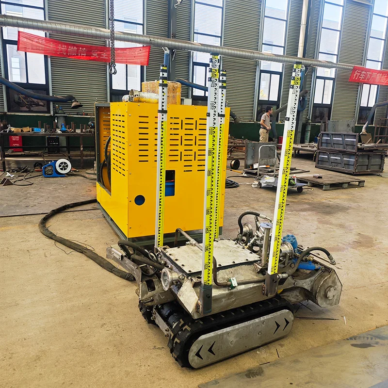 Water Proof Rubber Tracked Underwater Dredging Robot Full Set Rubber Tracked Chassis Walking