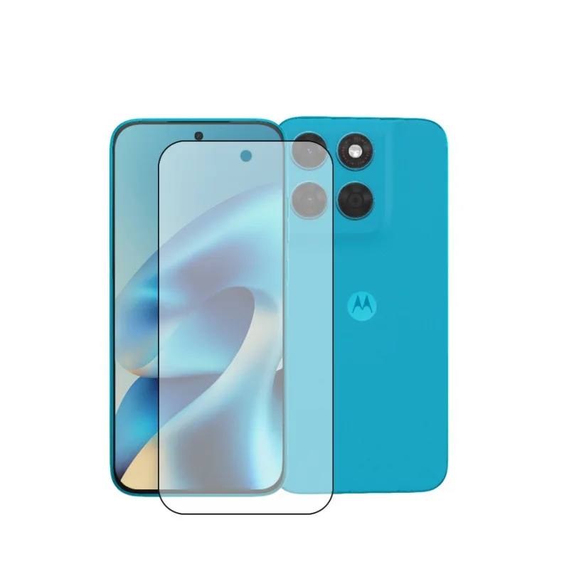 Mattes, gefrostetes Panzerglas für Moto G67 G66J G57 G54 G77 G15 G24 G86 Power G Play Edge70 Displayschutzfolien Schutzfolie