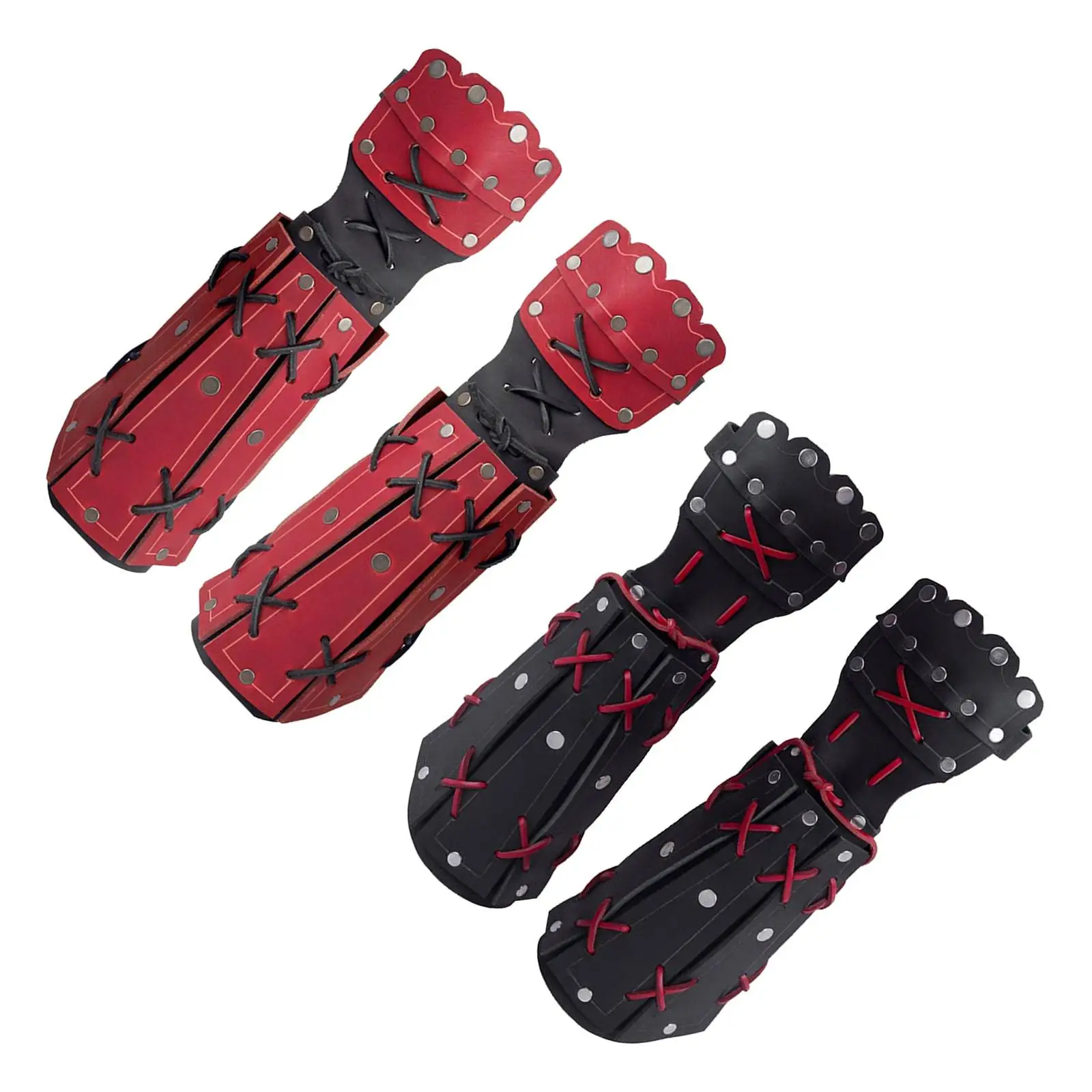 Medieval Cosplay Half Finger Gloves Bandage Gothic Style for Driving Stage