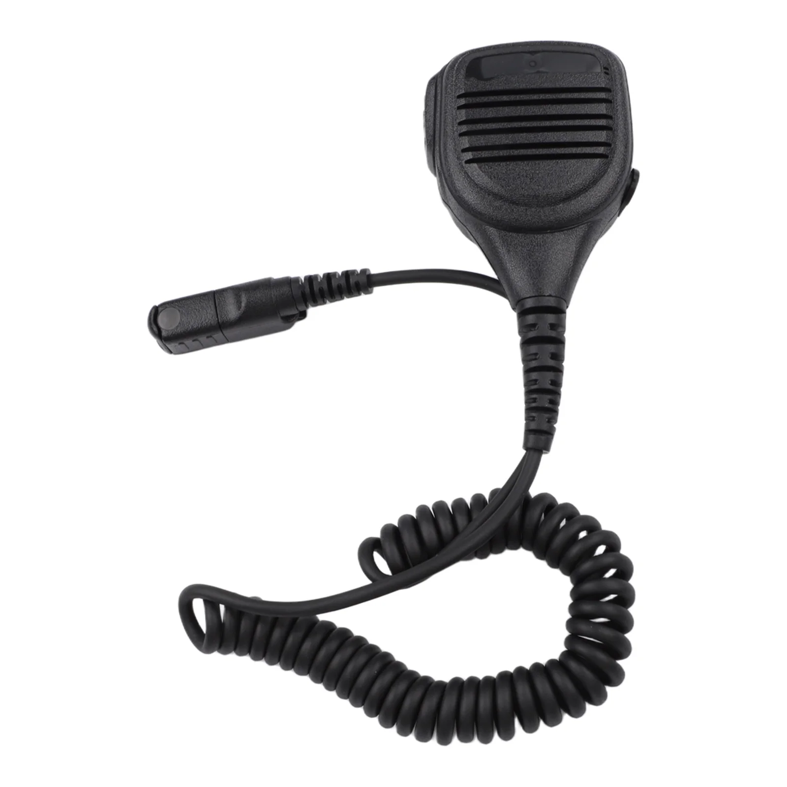 Hands-free Microphone Push-to-Talk Mic Speaker Microphone Anti-tangle Cable Built-in Speaker Glove-friendly Operation