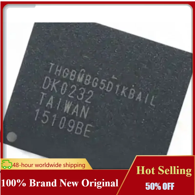5-20PCS THGBMBG5D1KBAIL THGBMBG5D1 BGA153 Ball 4GB Font Hard Disk IC Storage Original Authentic Spot Hot Selling