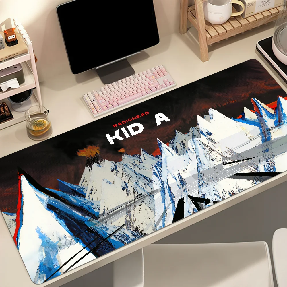 Band R-Radio-headES OK Computer Mouse Pad Non-slip Thickened MousePad Student Gaming Cushion Large Writing Lockedge Office
