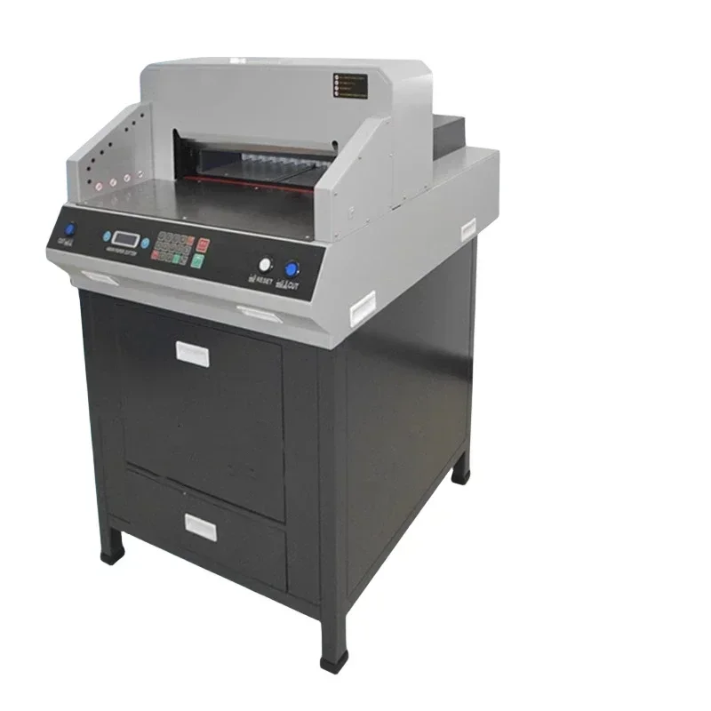 Nuovo aggiornamento elettrico WH-4808HD Tagliatrice di carta elettrica programmata Tagliatrice di carta Spessore 8 cm