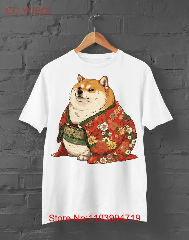 Shiba Dog In Kimono Tshirt | Shiba Print Shirt | Harajuku | Y2K Top