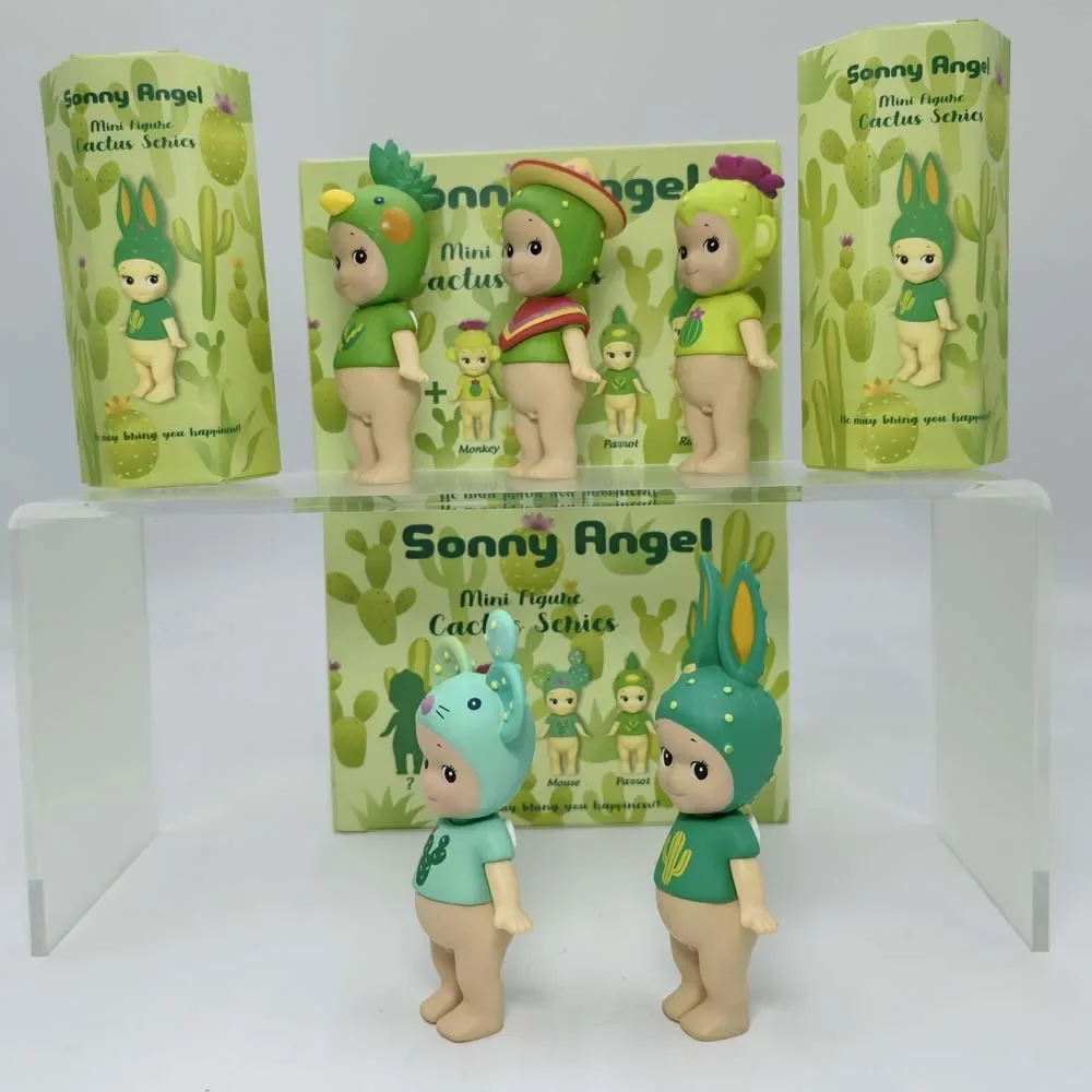 

Sonny Angel Cactus Series Kawaii Anime Figure Blind Box Cute Collectible Doll Home Decor Gift For Kids Fans Birthday Party