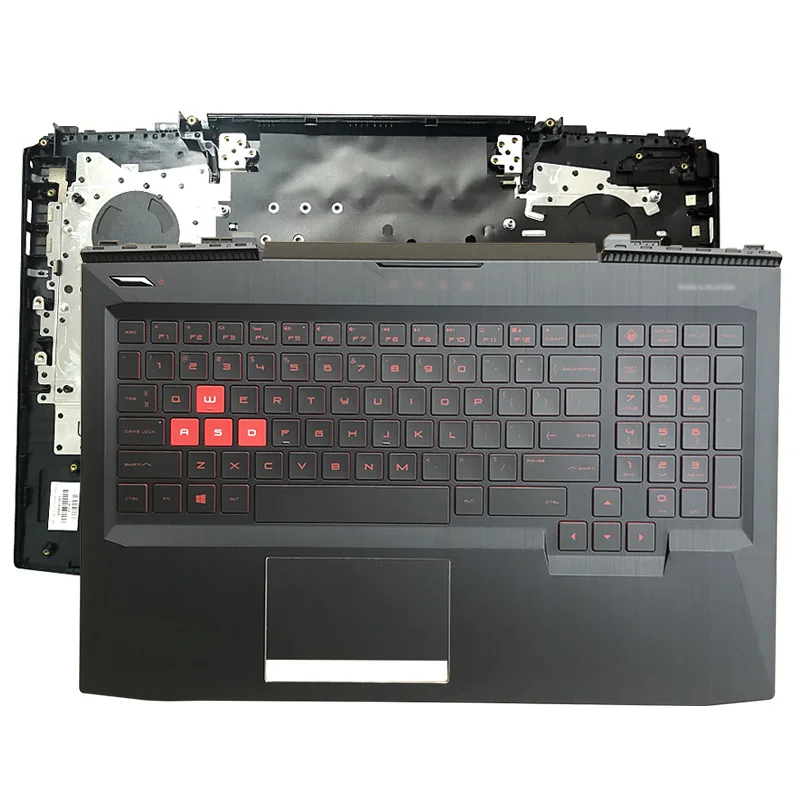 

Original NEW For HP OMEN 3 15-CE 15-CE002TX TPN-Q194 Laptop Palmrest Upper Case US Backlight keyboard Touchpad 929479-001