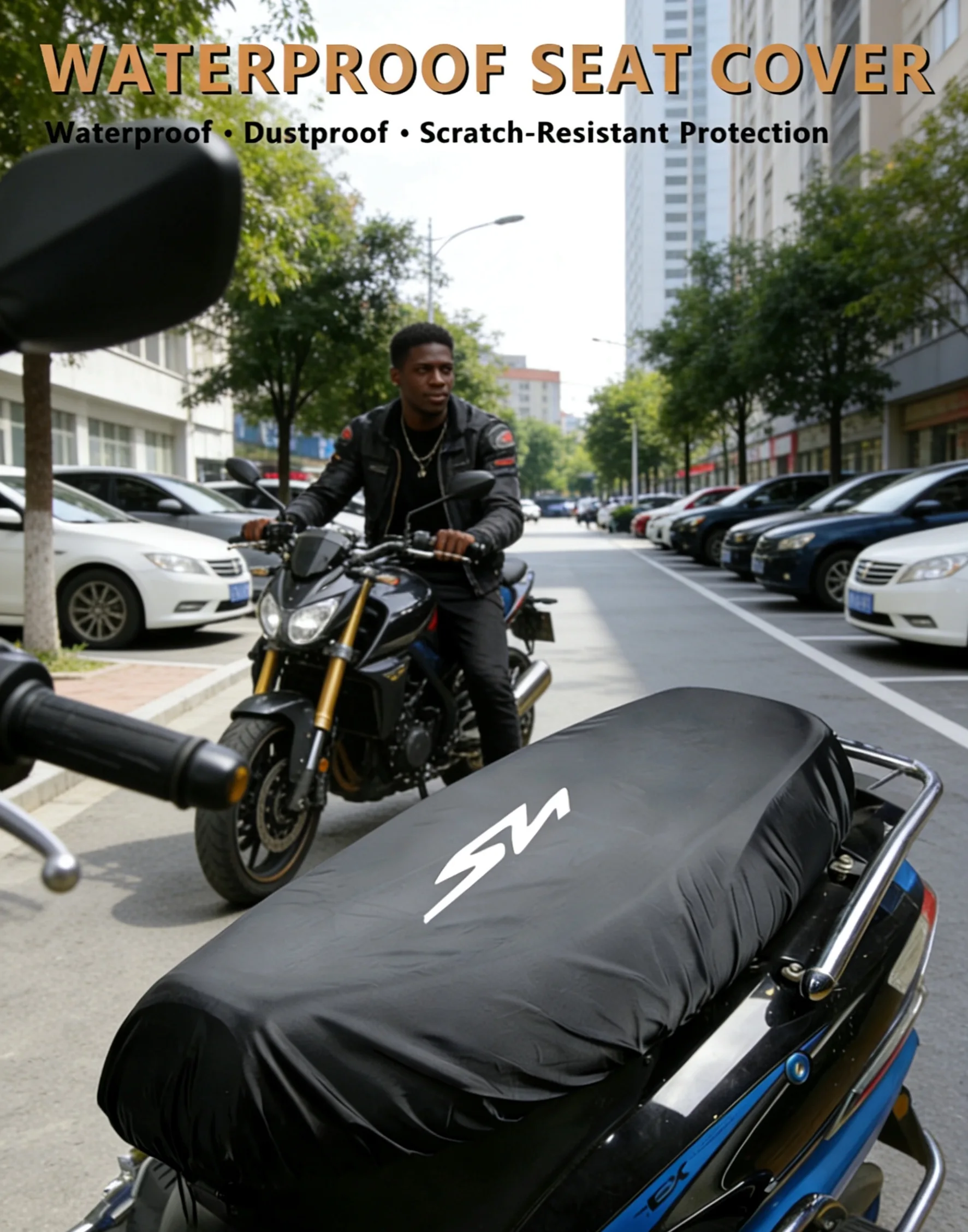 

Waterproof UV Heat Insulation Scratch-Resistant Motorcycle Seat Cover – Fit for HONDA SH 125/150/160 / 125i/150i/160i