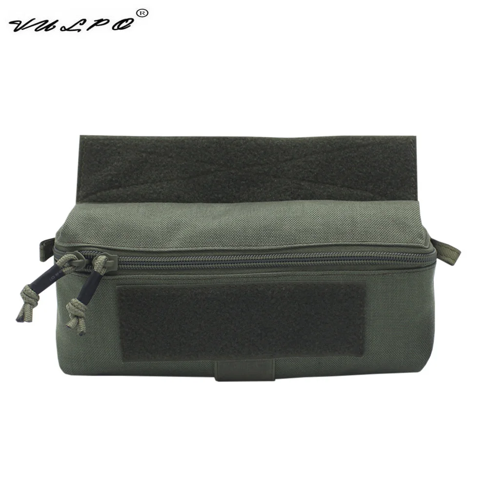 VULPO Tactical Vest Chest Rig Bag Mini Abdominal Dump Drop Pouch Fanny Pack For JPC CPC MK3 MK4 Vest Accessory Bag