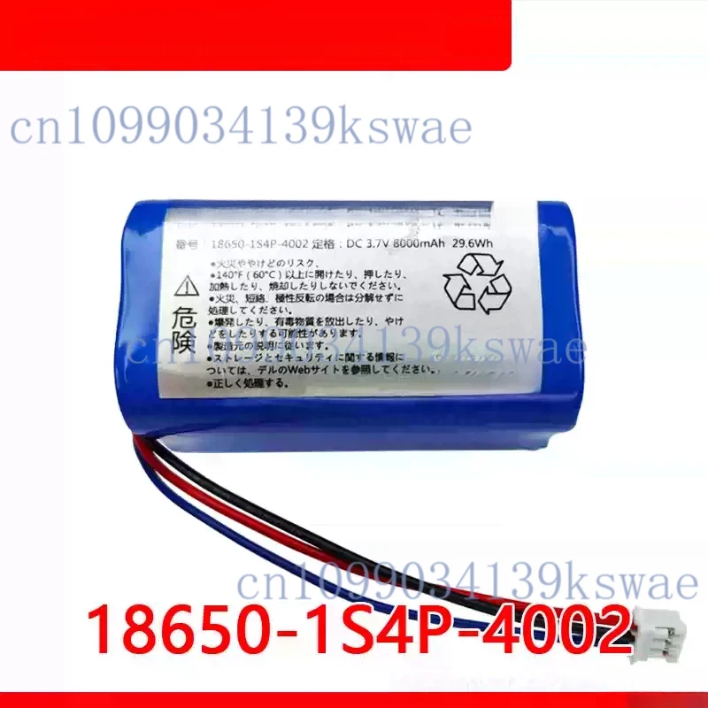 18650-1S4P-4002 3.7V 8000mAh for COHN rechargeable battery pack