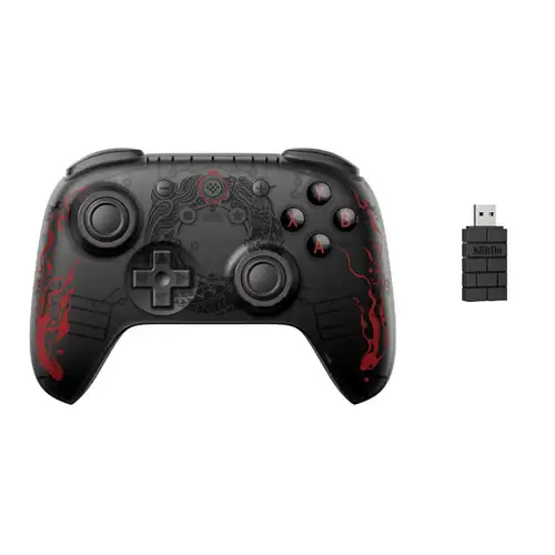 Imagen 2 del producto Controlador de juego inalámbrico 8BitDo Ultimate 2C, mando con cable, mito negro WuKong con Joystick de efecto Hall para Windows 10 11 Android