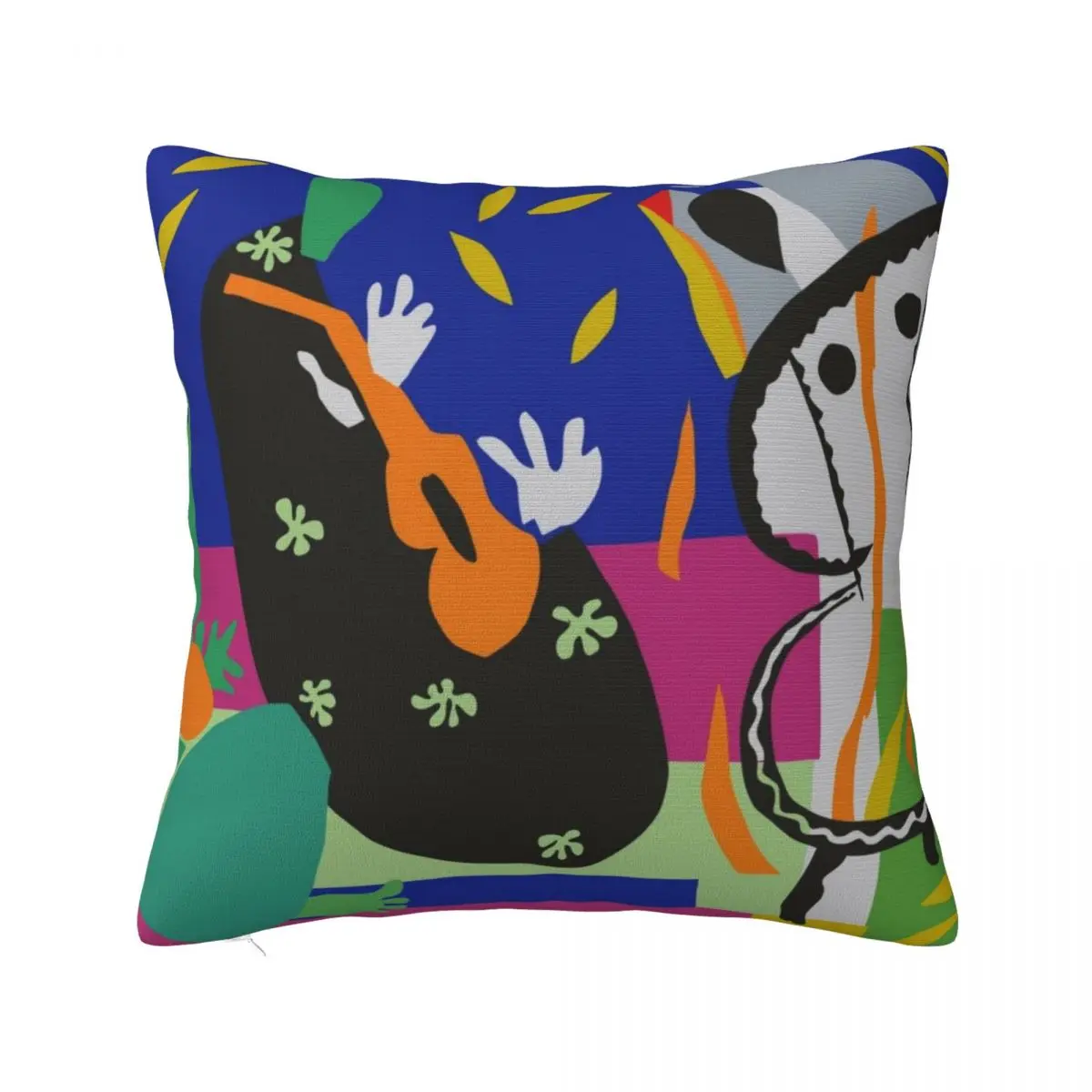 Matisse Cut Out Collage Throw Pillow Throw Pillow Decorative Sofa Cushions Cushions For Sofa