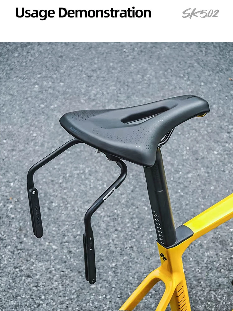 AliExpress Rhinowalk Bicycle Saddle Tail Bag Stabilizer Bracket Aluminum Alloy Holder Rear Rack Anti Sway Bag Stabilizer Bike Accessories