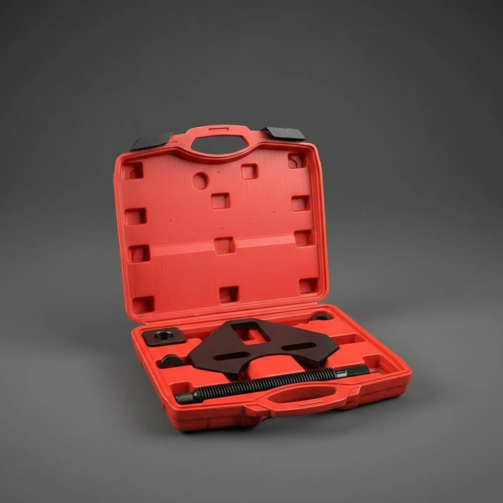 Wheel Hub Puller Set Heavy Duty Hub and Disc Extractor Tool Brake Rotor Removal Kit Sturdy Portable Case for Mechanics, Garage