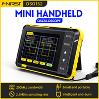 FNIRSI DSO152 Portable Mini Handled Digital Oscilloscope Auto 200KHz Bandwidth 2.5MSa/s Sampling Rate Electronics Repair Tools