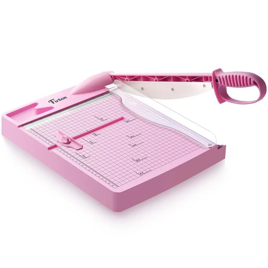 

12 Guillotine Paper Cutter, Heavy Duty 30Sheet Capacity Trimmer for Cardstock, Photos, Scrapbooking, Office, Classroom, Studio P