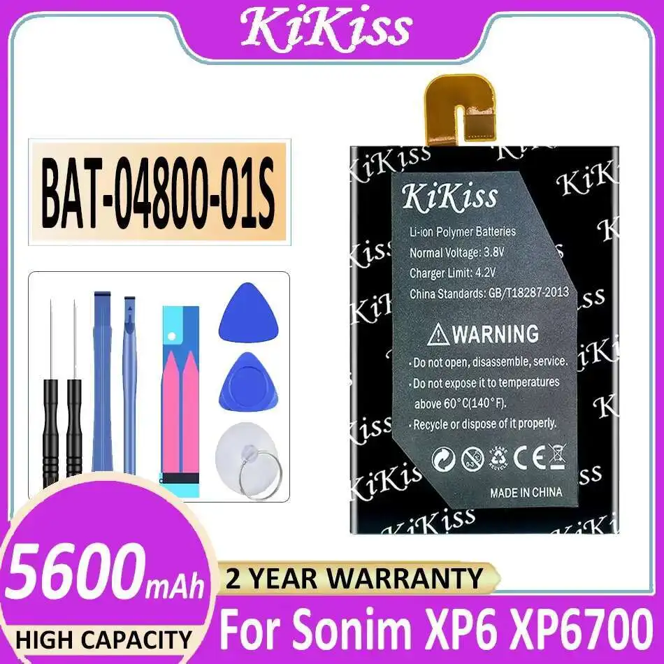 

For Sonim XP6 , XP6700 , XP7, XP7700 , XP7S Bat-04800-01S Lightweight 5600mAh Mobile Phone Battery Long Lasting