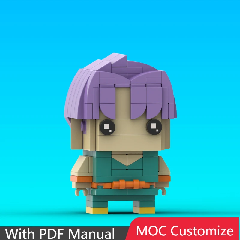 

Популярные 155 шт. MOC аниме персонаж в сборе, игрушка-головоломка, технология креативной сборки, детская игрушка, подарок на Рождество и день рождения для семьи