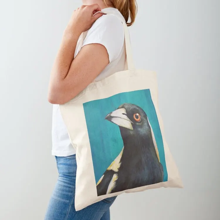 

Bird Series - Magpie Tote Bag eco bag folding hand bags university shopper bag shopper woman