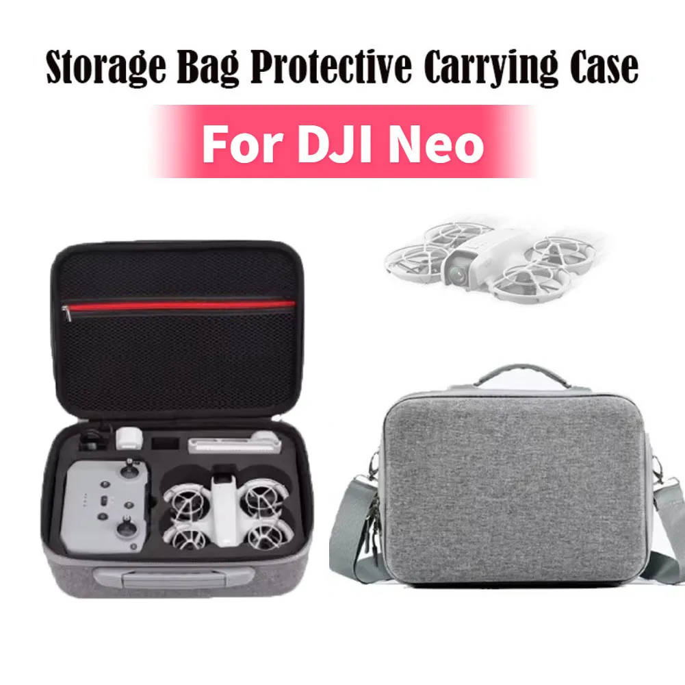 For DJI NEO Drone Grey Handheld Storage Bag Selected Drone Storage Shoulder bag For DJI Neo Shock Absorber Bag Drone Accessories