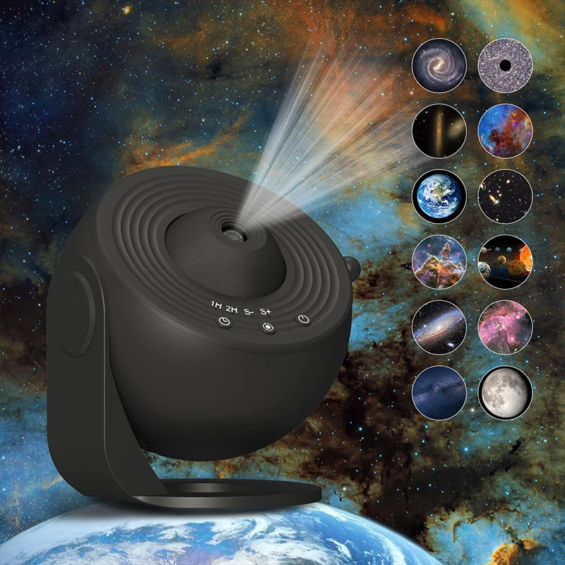 Dream LED Night Light Star Projector 13 in 1 Planetarium Galaxy Projector Lamp 360° Rotate for Bedroom Valentines Decor Day Gift