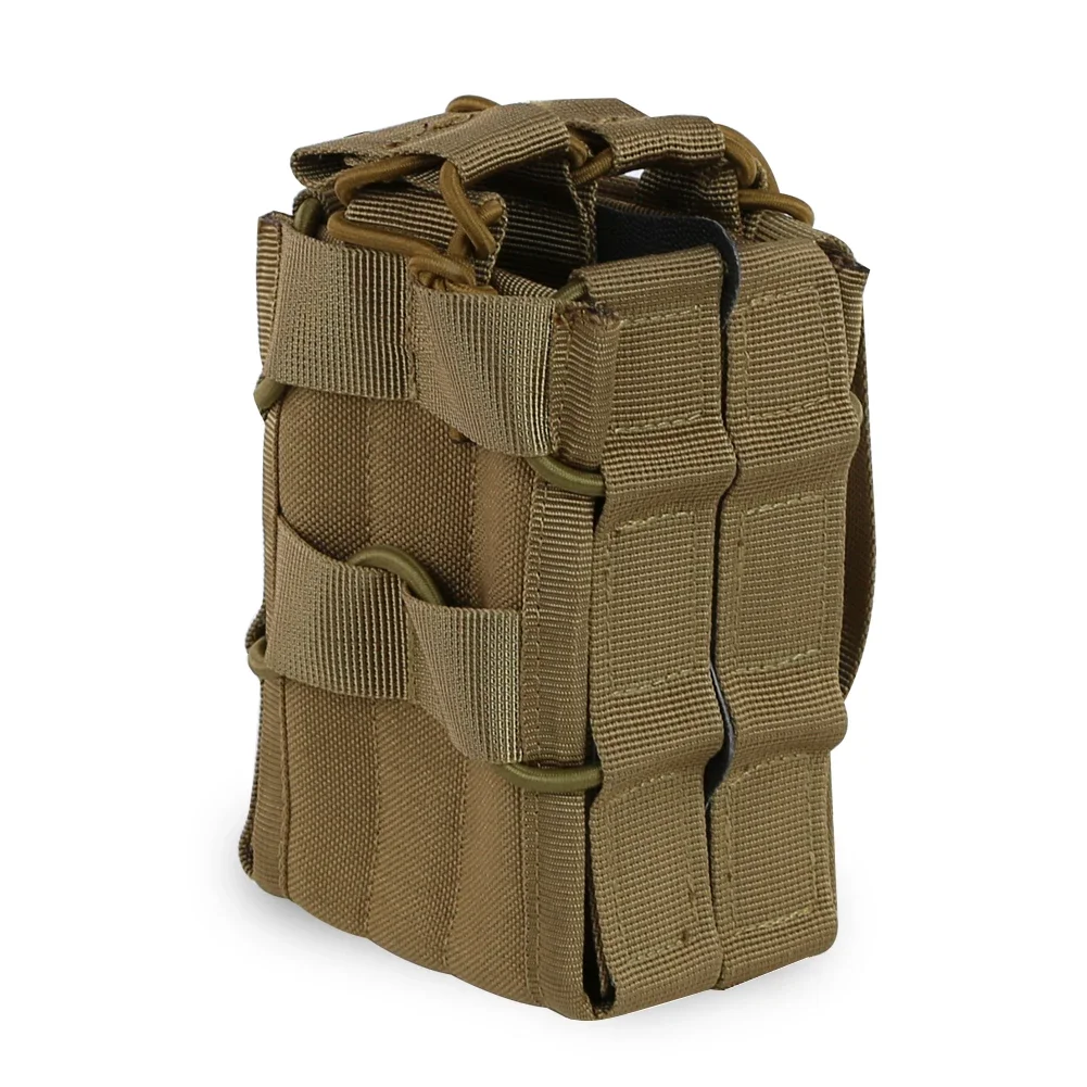 

Molle double-layer large double bag M4 double clip storage bag outdoor sports multifunctional accessory bag