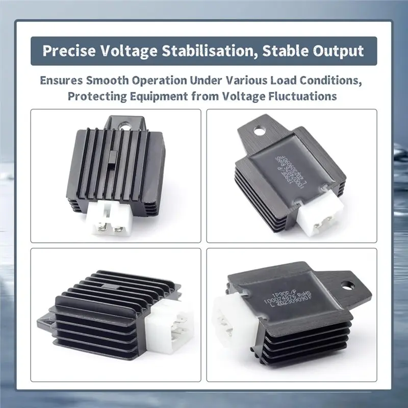 For Cub Cadet CC 30, MTD Troy Bilt 4P90HU 7T84M Voltage Regulator- Replace 751-12242 951-12242 925-06299-Boom
