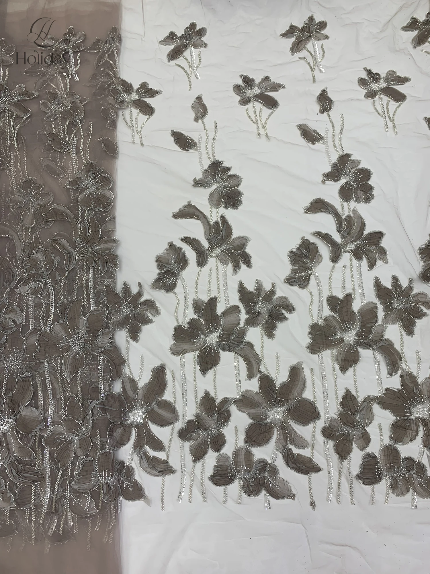 2026 New Design Printed Sequin - Guipure Lace Panel ulasan dan harga