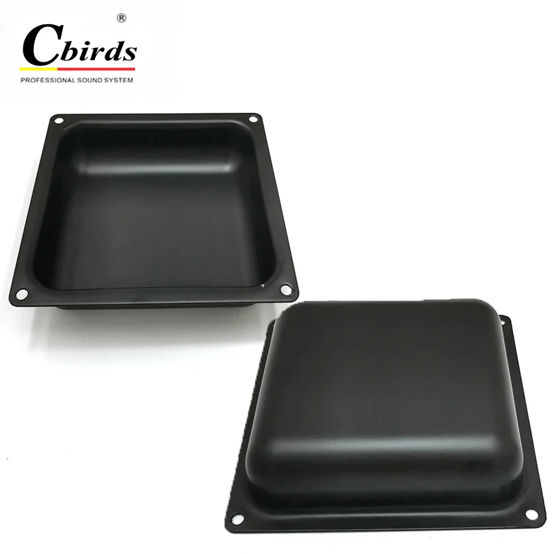 4pcs Professional Speaker With Parts Of Empty Box Handle,Size:127L*120W*25H